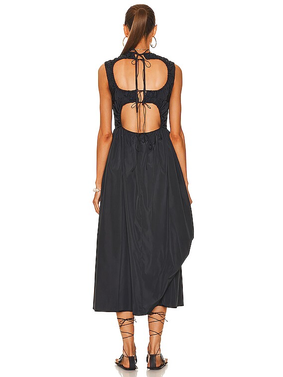 Cecilie Bahnsen Fang Dress in Black | FWRD