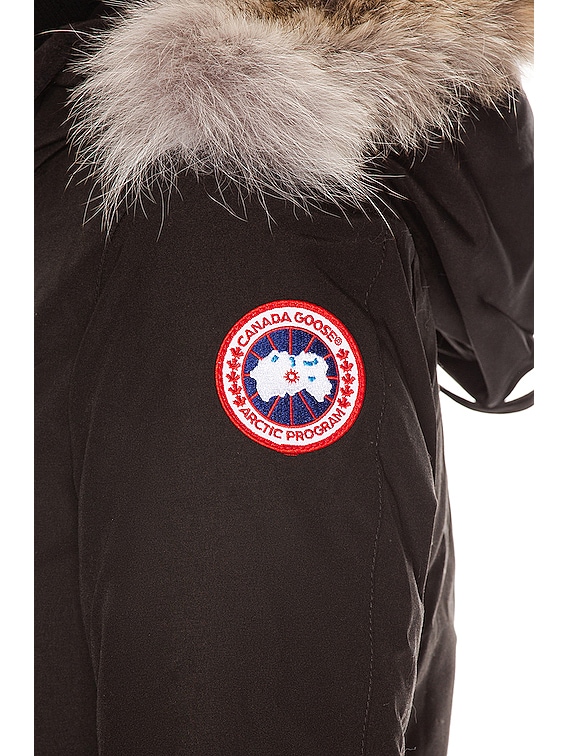 Canada goose victoria hotsell coyote-fur trimmed down parka