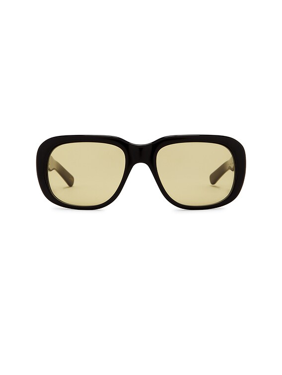 CHIMI - Louis サングラス Chimi Louis Sunglasses in Black & Brown Yellow | FWRD