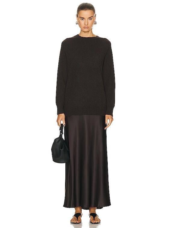 dress with long trail Poppy Trail Gown– Teuta Matoshi