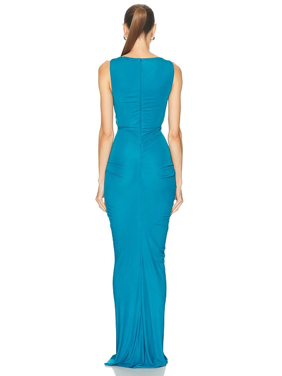 Bateau Drape Disconnect Tank Dress