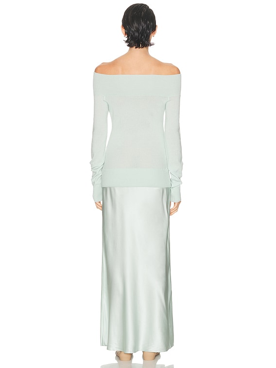 christopher esber monument cashmere and silk satin maxi dress Moulded Silk Cashmere Scarf Monument Dress
