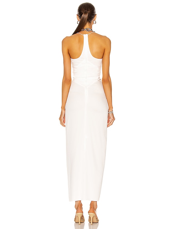 Christopher Esber - Reversed Halter Disconnected Ruched Dress • Curated By  KT