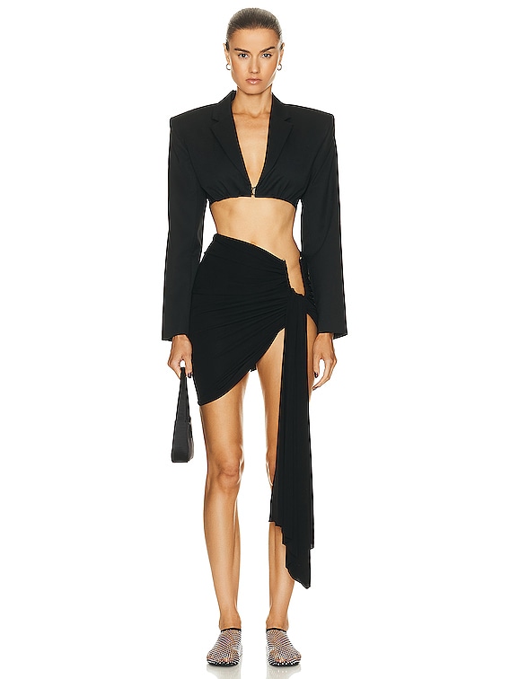 Arced Palm Micro Skirt
