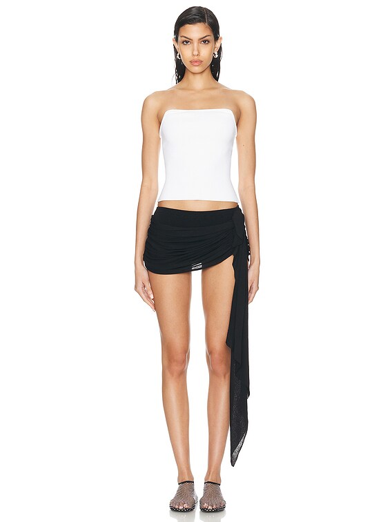 RIB KNIT BUSTIER