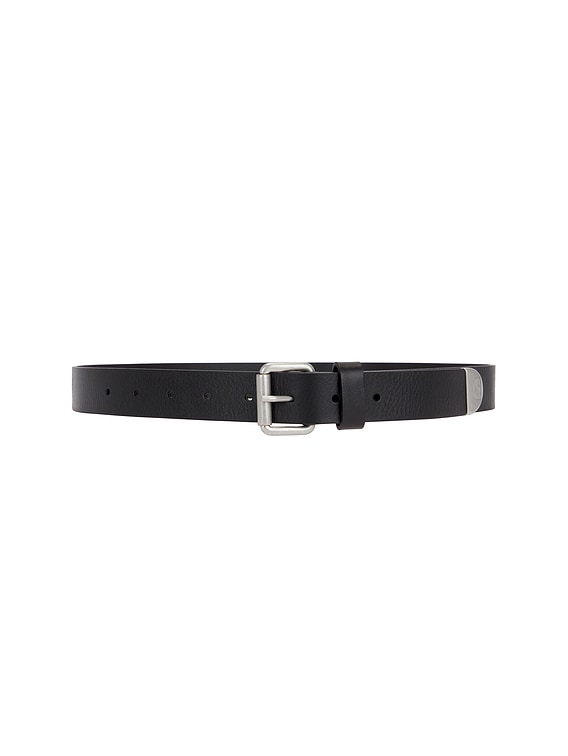 ベルト CARHARTT JUKE BELT 5MM307 Carhartt WIP Juke Belt in Black & Silver | FWRD
