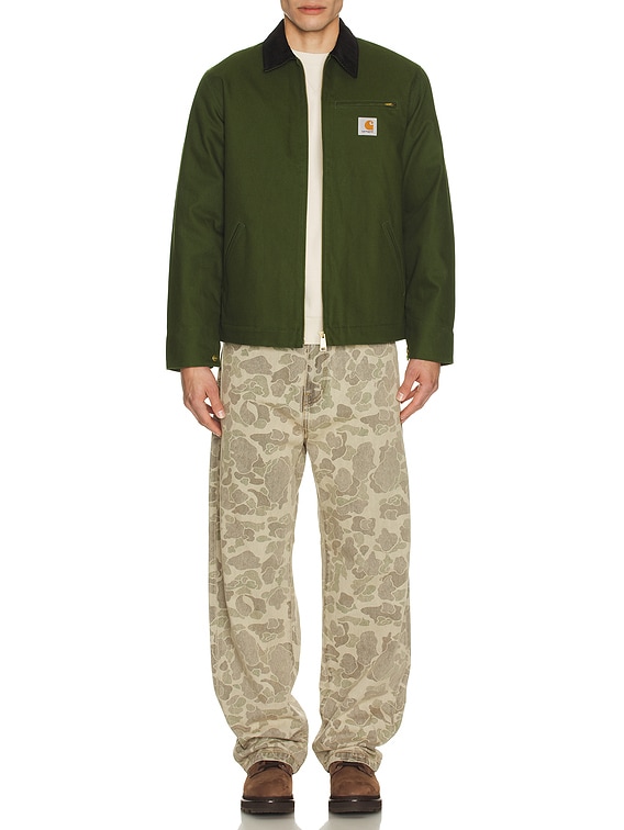 Carhartt WIP Detroit Jacket (Winter) | Tarragon / Black