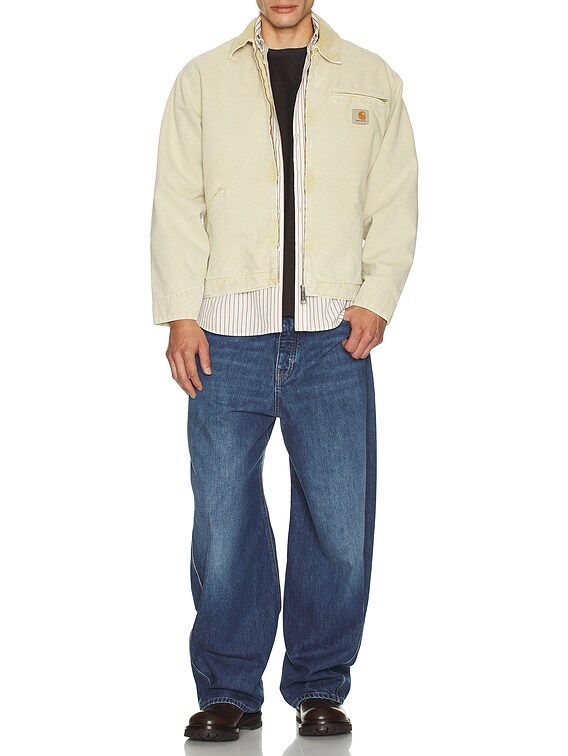Carhartt WIP OG Detroit Jacket in Chalk Wash Dusty Hamilton Brown
