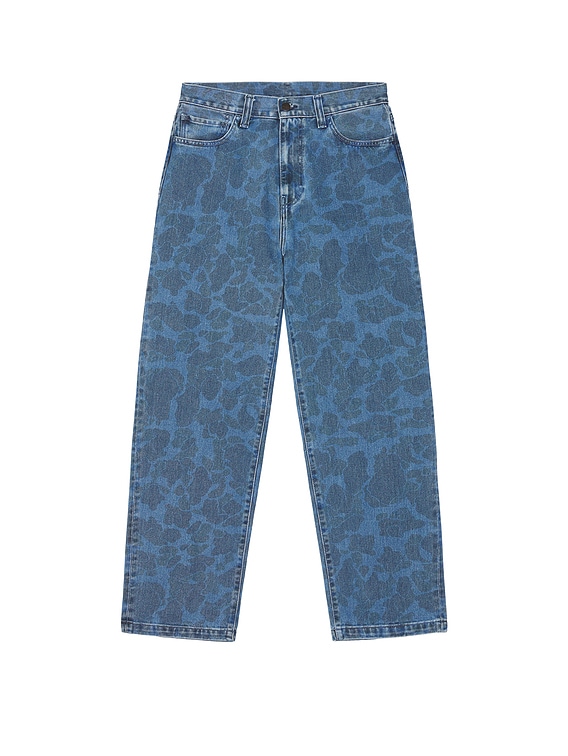 Carhartt WIP Duck Landon Pant in Blue Camo Duck | FWRD