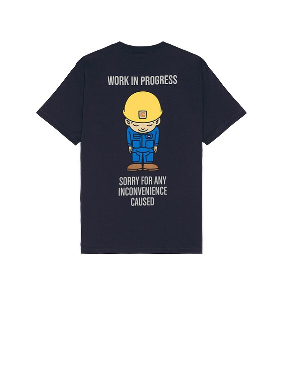 Carhartt WIP Short Sleeve Sumimasen T-Shirt in Air Force