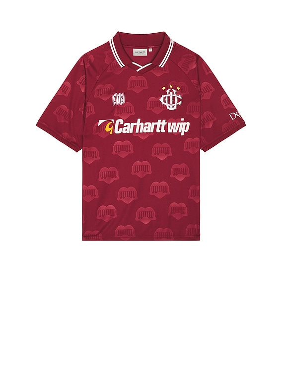 Carhartt WIP Hartt's Football T-Shirt | Bluebird Heart Train
