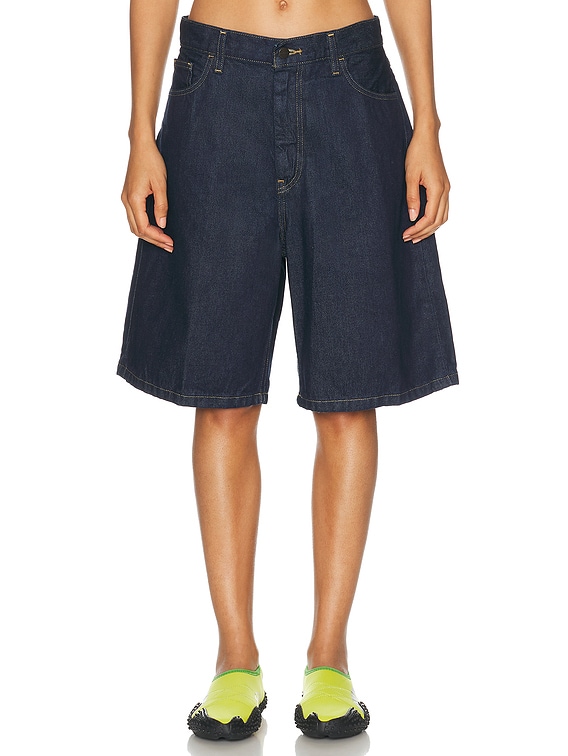 Carhartt WIP Brandon Short in Blue Rinsed | FWRD