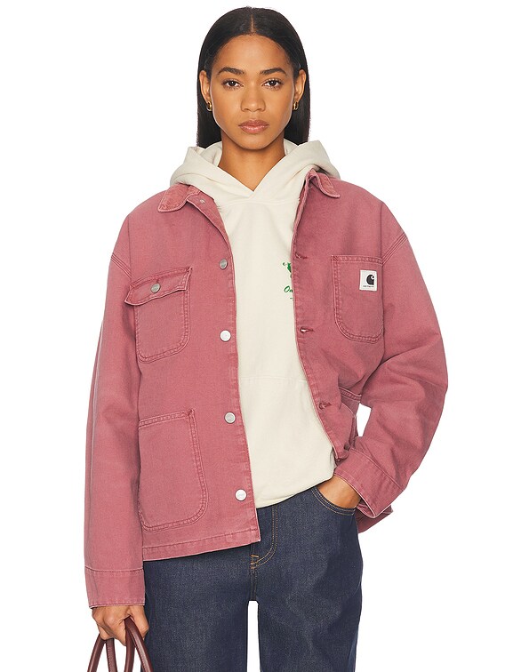 Carhartt WIP OG Michigan Coat in Dusky Pink | FWRD
