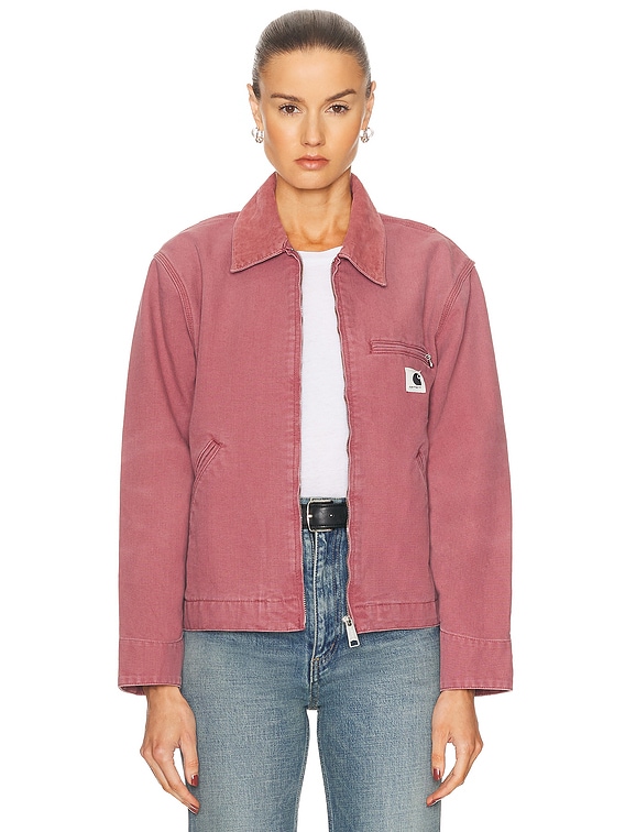 Carhartt WIP OG Detroit Jacket in Dusky Pink | FWRD
