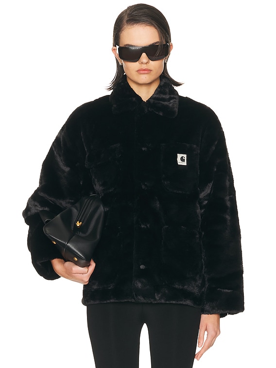 Carhartt WIP Olney Michigan Coat in Black | FWRD