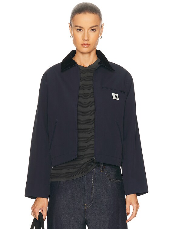 Carhartt WIP Newkirk Summer Jacket in Deep Night & Black | FWRD
