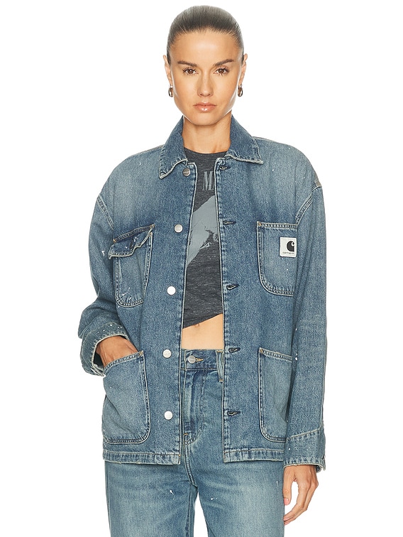 Carhartt WIP OG Michigan Coat in Blue | FWRD