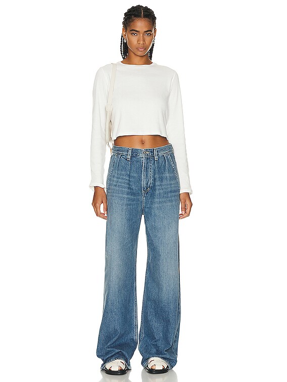 Citizens of Humanity Maritzy Pleated Trouser in Mojo | FWRD