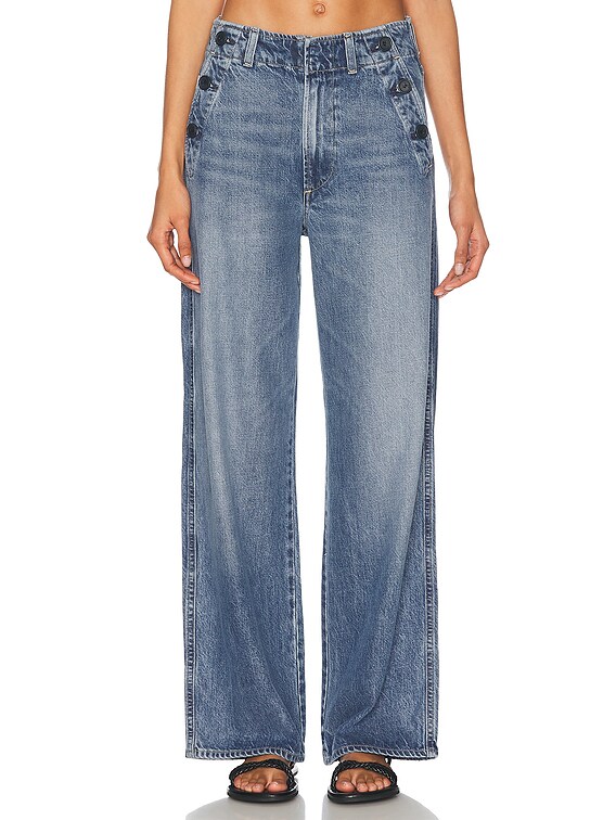 Citizens of Humanity Boardwalk Trouser Jeans in Jete | FWRD