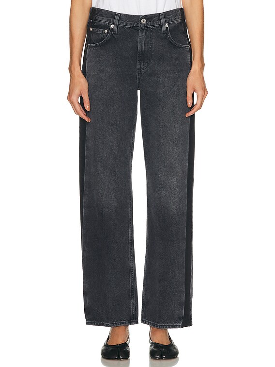 Citizens of Humanity Lindz Low Rise Easy Straight With Tuxedo