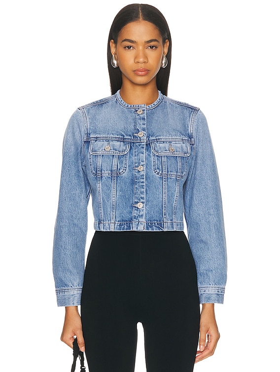 Citizens of Humanity Devin Collarless Jacket in Cecil | FWRD
