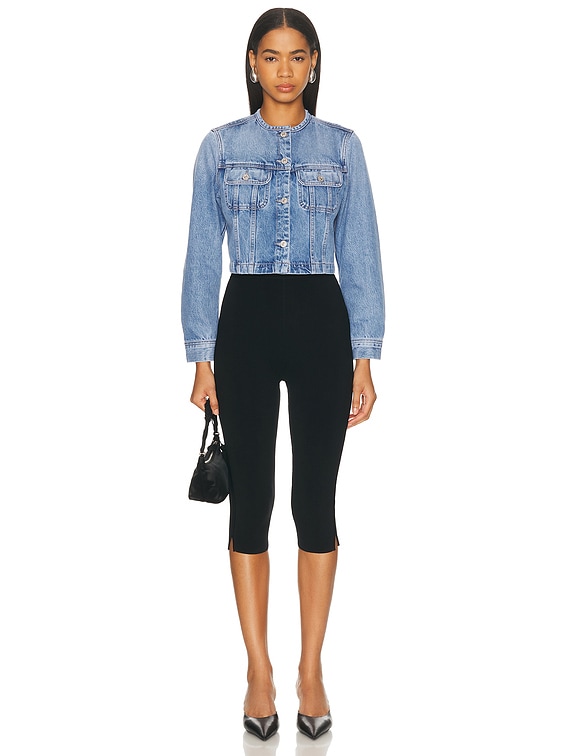 Citizens of Humanity Devin Collarless Jacket in Cecil | FWRD