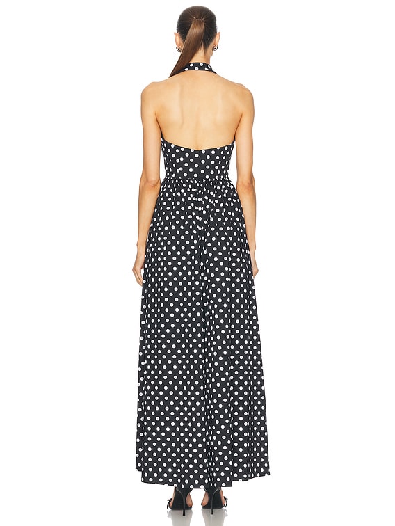caroline constas aya open back collared mini dress Aya Open Back Mini Dress