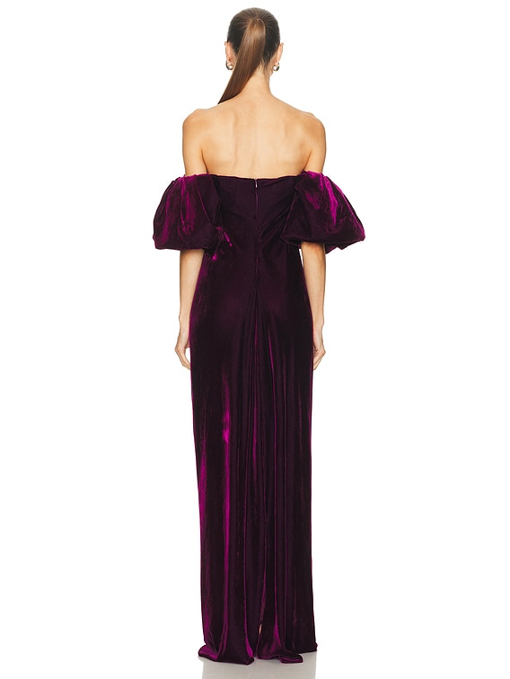 Caroline様 CAROLINE CONSTAS Rylin Dress in Phlox | FWRD