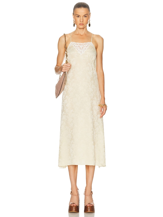 Silk Roses Dress