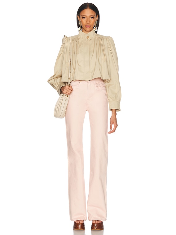 ジャケット CHLOE Woman Jacket Beige CH25UVE21118 23I 27667250_58651372_600.jpg