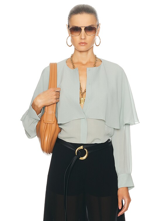 ■SEE BY CHLOE■ジップアップパーカ■カーキ■38■ ■SEE BY CHLOE■ジップアップパーカ■カーキ■38■