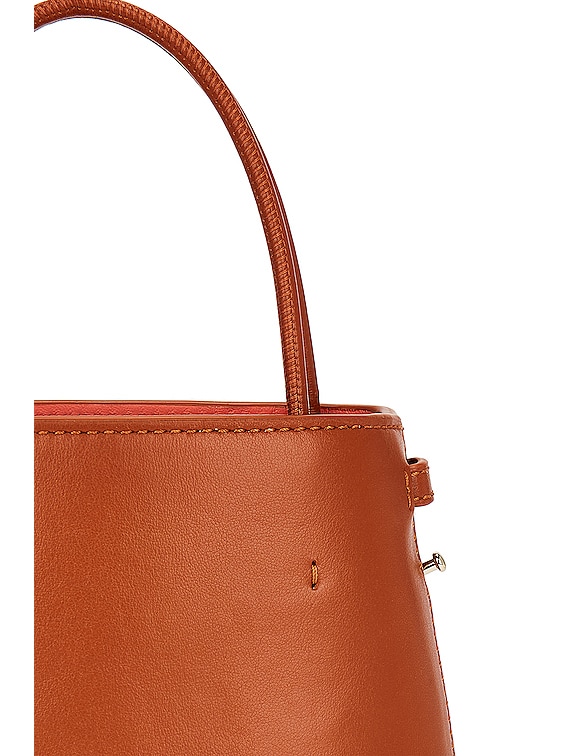 Chloe Micro Chloe Sense Tote Bag in Caramel | FWRD Chloe Micro Chloe Sense Tote Bag in Caramel | FWRD