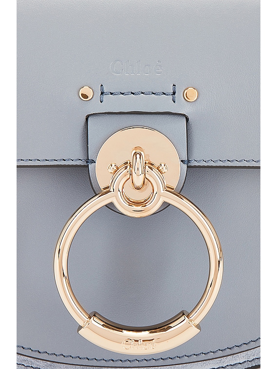 Chloe Tess Small Crossbody Bag in Storm Blue | FWRD