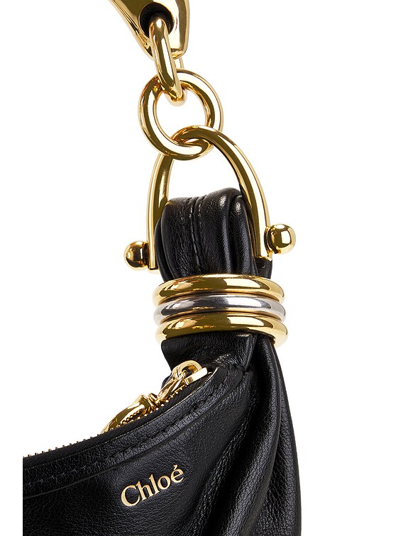 Chloe Banana Bracelet Bag in Black | FWRD
