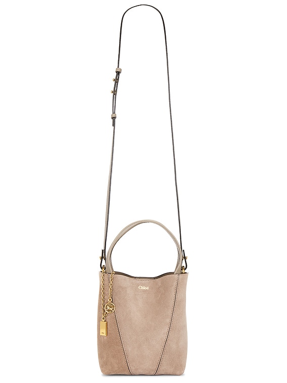 Chloe Spin Suede Bag