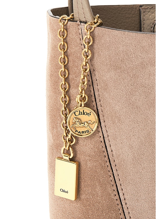 Chloe Spin Suede Bag
