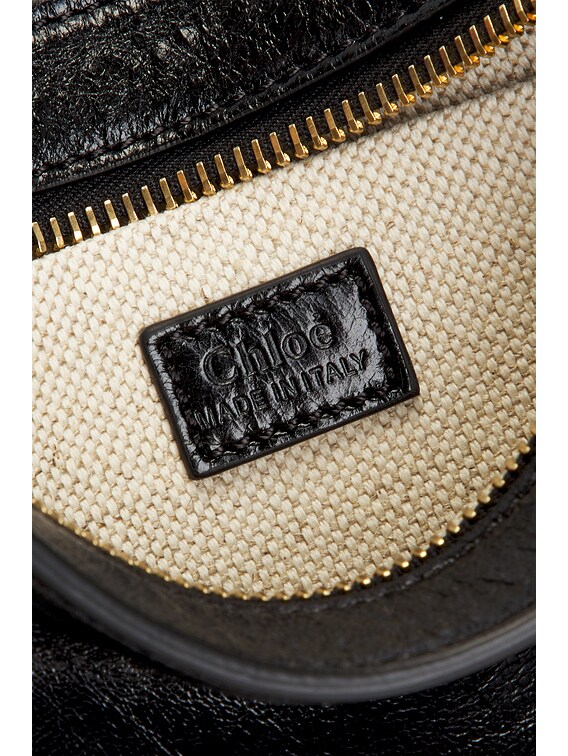Chloe Charms Shoulder Bag in Black | FWRD