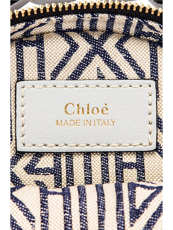 Chloe Mini Daria Round Bag in Light Cloud | FWRD Chloe Mini Daria Round Bag in Light Cloud | FWRD
