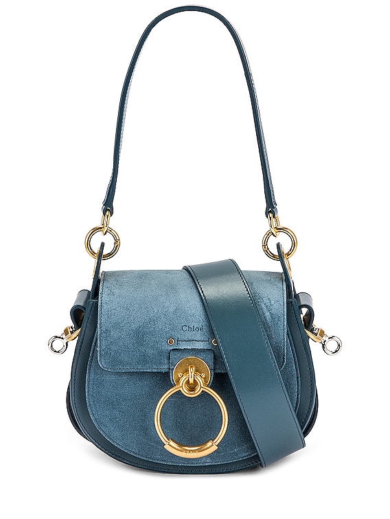 Chloe small discount tess bag blue