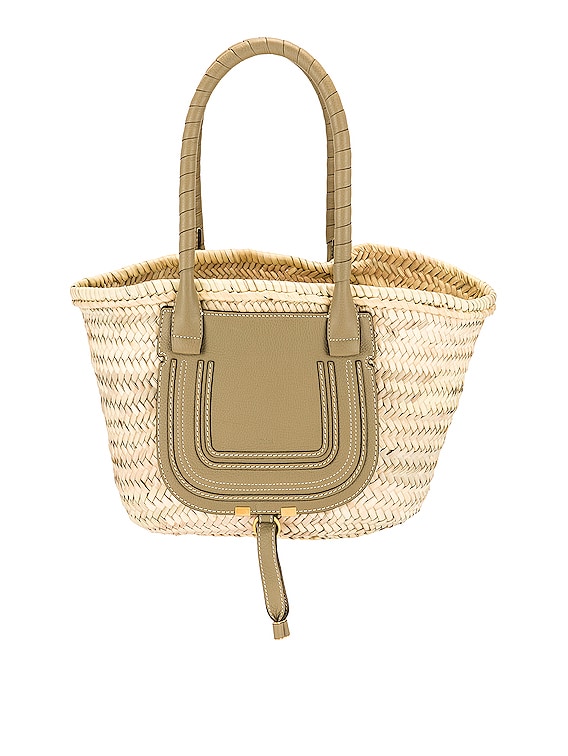 Chloe marcie raffia online bag