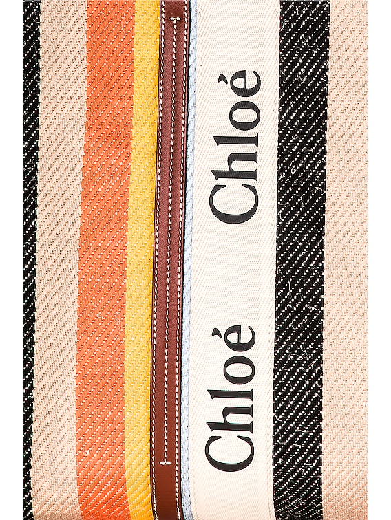 Chloe　切り落とし10袋　4000g Chloe Large Woody Tote Bag in Multicolor Brown | FWRD