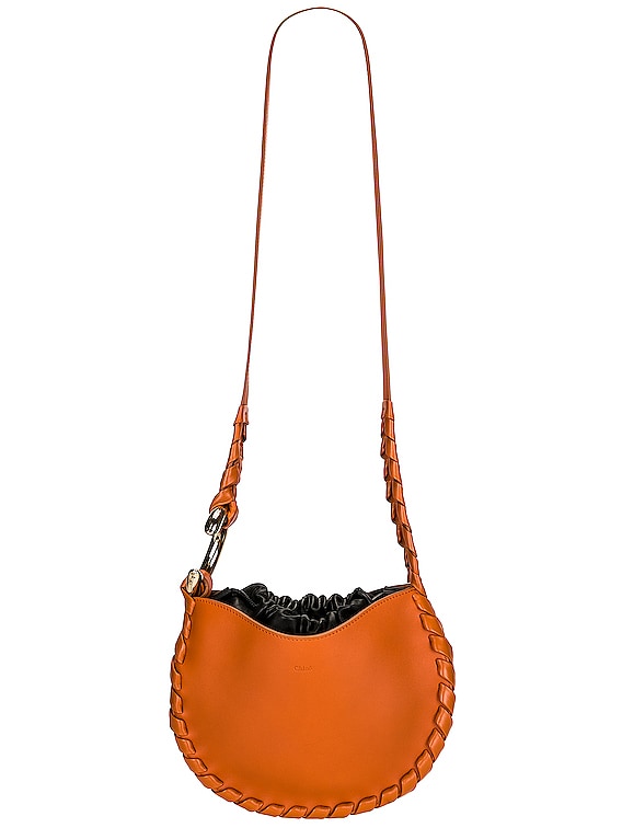 Chloe Magda Phone Pouch Bag in Henna Orange