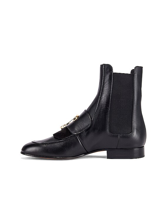 Chloe C Ankle Boots in Black | FWRD