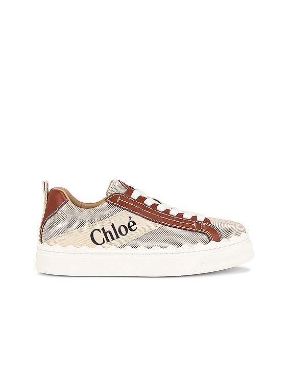 【Chloe】Lauren レザースニーカー ✨Chloe Lauren ローレン スニーカー レザー ホワイト 24cm