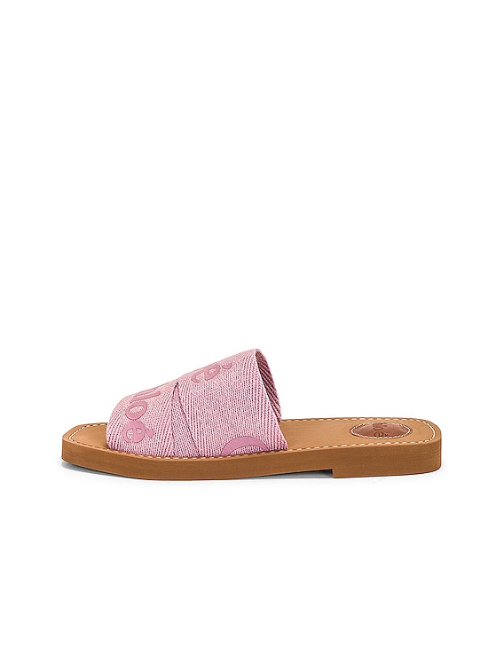 Chloe Woody Sandal in Creamy Lilac | FWRD