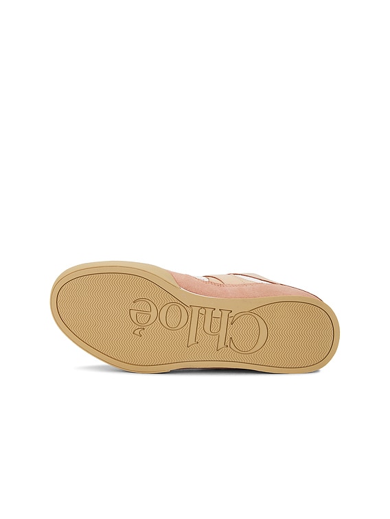 スニーカー CHLOE SNEAKERS LIGHT ROSEWOOD Chloe Kick Sneaker in Light Rosewood | FWRD