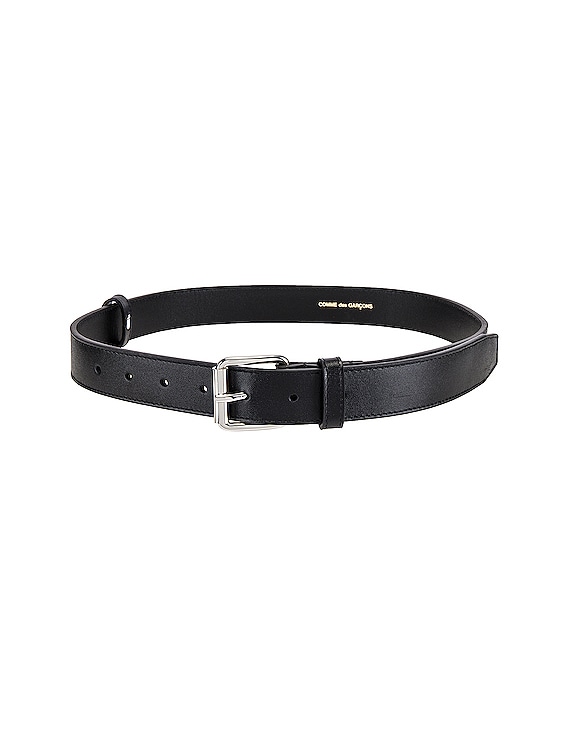 COMME des GARCONS Classic Leather Line B Belt in Black | FWRD