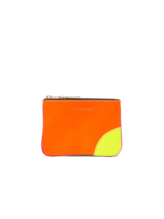 comme des garcons small zip pouch
