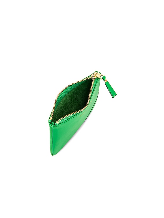 COMME des GARCONS Classic Leather Zip Wallet in Green | FWRD