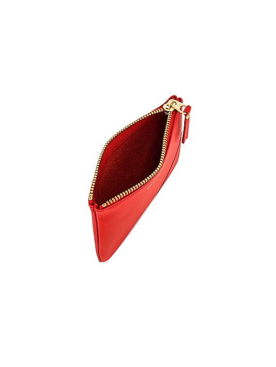 COMME des GARCONS Classic Leather Zip Wallet in Orange | FWRD
